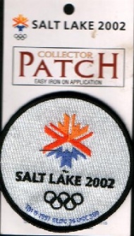 Sportboken - Tygmärke Salt Lake 2002