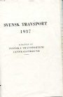 Hästsport-TRAVSPORT Svensk Travsport 1937