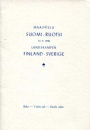 FOTBOLL - FOOTBALL Bankett Landskamp Finland-Sverige 19/9 1948