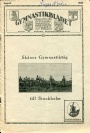 Årsböcker-Yearbooks Gymnastikbladet no. 8 1930