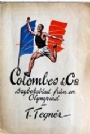 Autografer-Sportmemorabilia Colombes & C:o  dagboksblad från en olympiad 1924