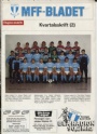 Fotboll Programblad - Football programmes MFF-Bladet Kvartalsskrift 2  1986