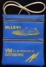 Diverse-Miscellaneous Väska Skridsko VM 25-26 Februari 1978 Göteborg