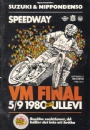PROGRAM VM-final Ullevi 1980