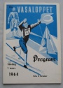 Skidor Vasaloppet  Program 41:a  Vasaloppet 1964