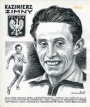 Sport-Art-Affisch-Foto Kazimierz Zimny  OS brons Rom 1960