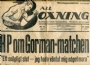 Tidskrifter & Årsböcker - Periodicals All Boxning Nr 71 - 19 september 1927