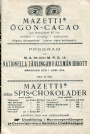 Friidrott-Athletics Program Nationella Tävlingar i allmän idrott 1914