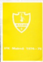 IFK Malm IFK Malm rsbok 1974