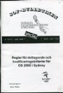 2000 Sydney Regler för deltagande och kvalificeringskriterier för OS 2000 Sydney