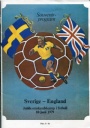 Fotboll Program Sverige-England, Jubileumslandskampen,10/6 1979